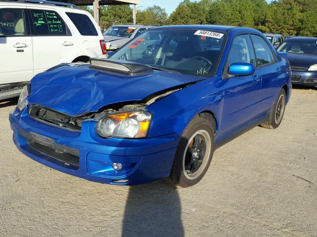 JF1GD29634G518788 - 2004 SUBARU IMPREZA WR BLUE photo 2