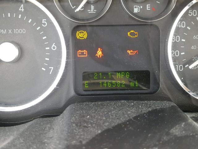 1MEHM421X7G604613 - 2007 MERCURY MONTEGO PR 黑色 照片 8