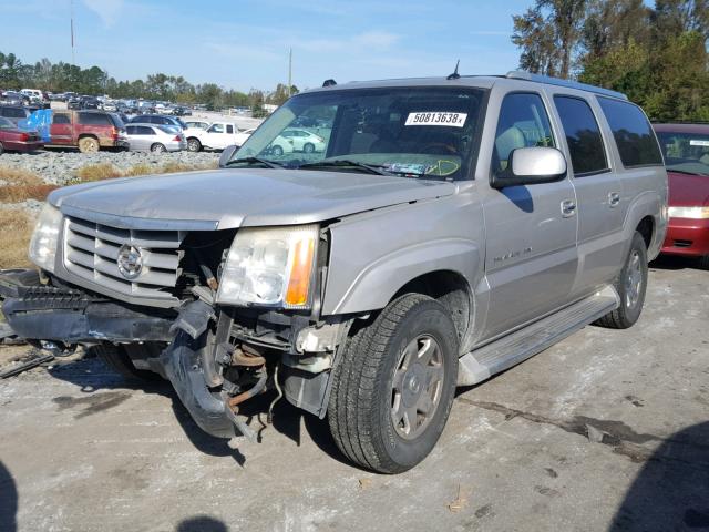 3GYFK66N15G237216 - 2005 CADILLAC ESCALADE E BEIGE photo 2