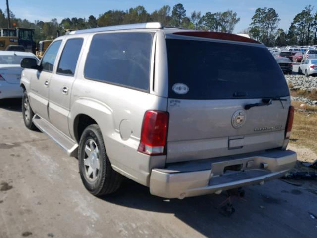 3GYFK66N15G237216 - 2005 CADILLAC ESCALADE E BEIGE photo 3