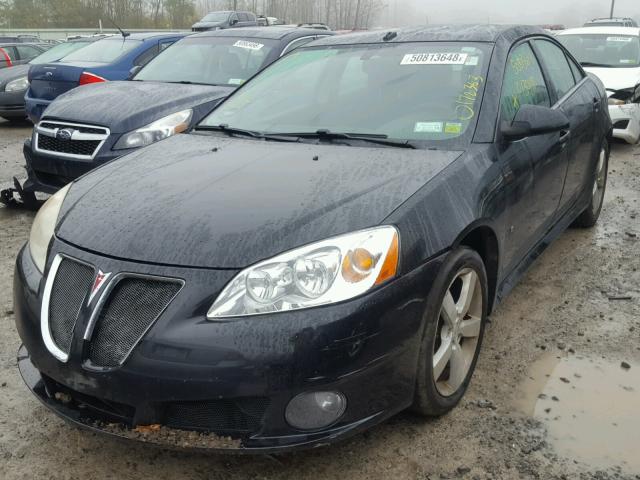 1G2ZH57N384190691 - 2008 PONTIAC G6 GT BLACK photo 2