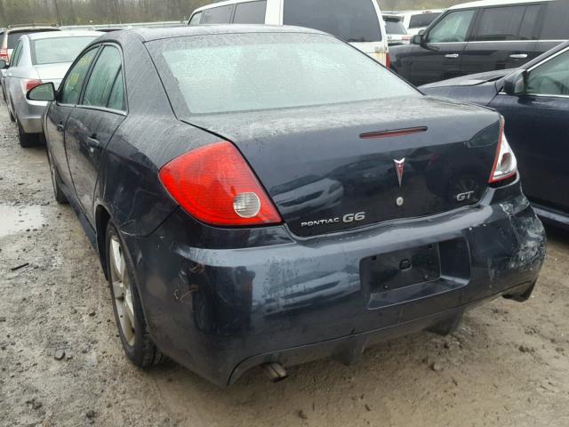 1G2ZH57N384190691 - 2008 PONTIAC G6 GT BLACK photo 3