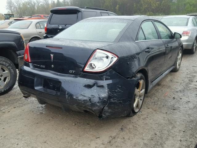 1G2ZH57N384190691 - 2008 PONTIAC G6 GT BLACK photo 4