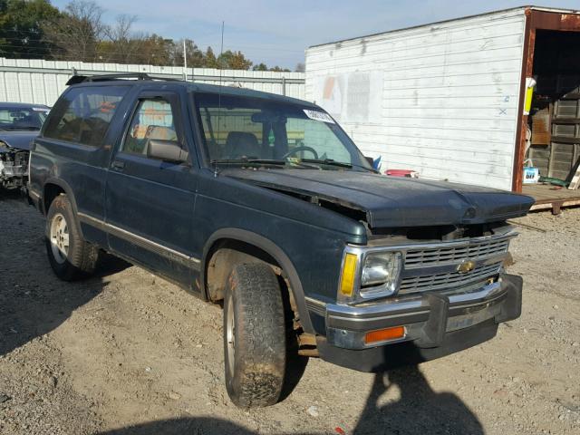 1GNCT18W5N0142104 - 1992 CHEVROLET BLAZER S10 GREEN photo 1