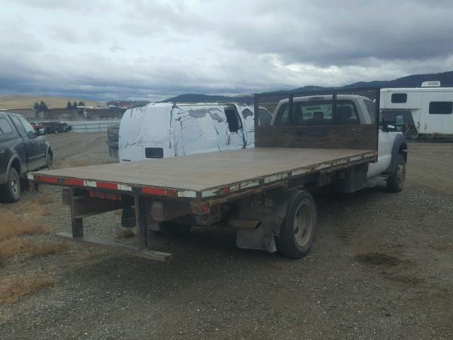 1FDUF5HYXCED10991 - 2012 FORD F550 SUPER WHITE photo 4