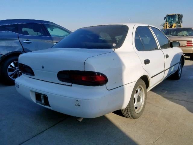 1Y1SK5262SZ041046 - 1995 GEO PRIZM BASE WHITE photo 4