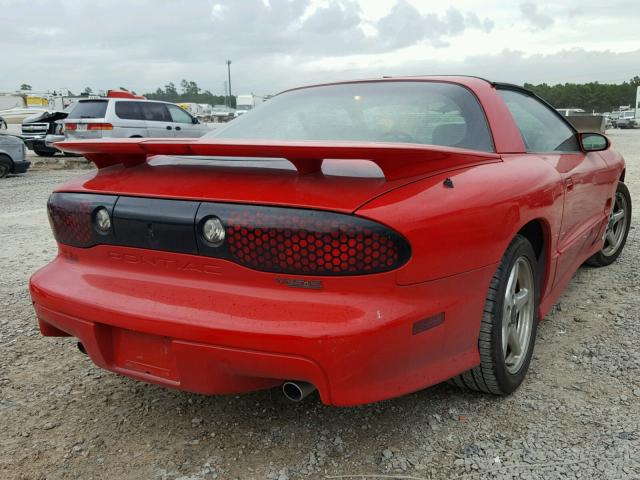 2G2FV22G9Y2161317 - 2000 PONTIAC FIREBIRD F RED photo 4