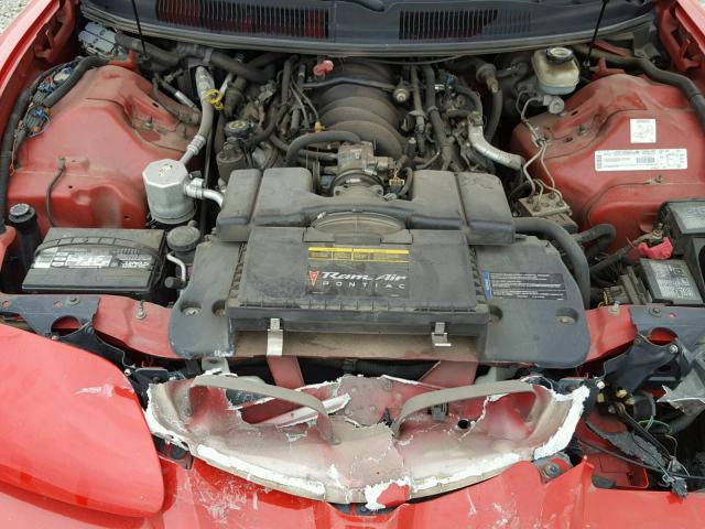 2G2FV22G9Y2161317 - 2000 PONTIAC FIREBIRD F RED photo 7