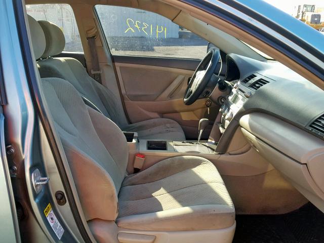 4T1BE46K17U544158 - 2007 TOYOTA CAMRY CE GREEN photo 5