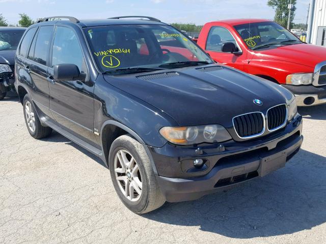 5UXFA13556LY42164 - 2006 BMW X5 3.0I BLACK photo 1