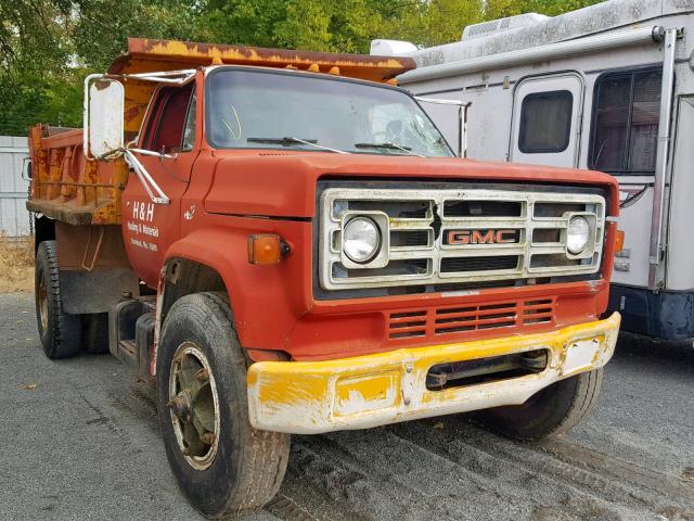 1GBL7D1G2HV109199 - 1987 CHEVROLET C6500 C7D0 RED photo 1