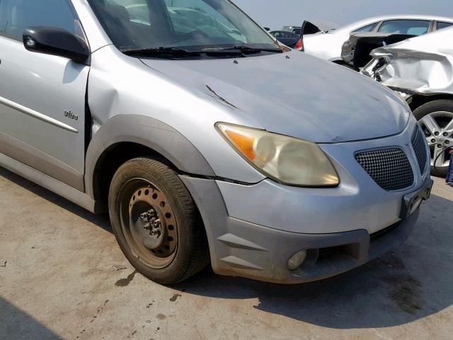 5Y2SL65856Z401436 - 2006 PONTIAC VIBE GRAY photo 9