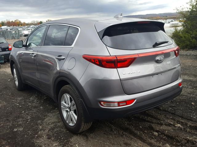 KNDPMCACXJ7447859 - 2018 KIA SPORTAGE L CHARCOAL photo 3