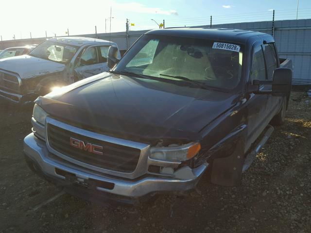 2GTEK13T941352497 - 2004 GMC NEW SIERRA GRAY photo 2