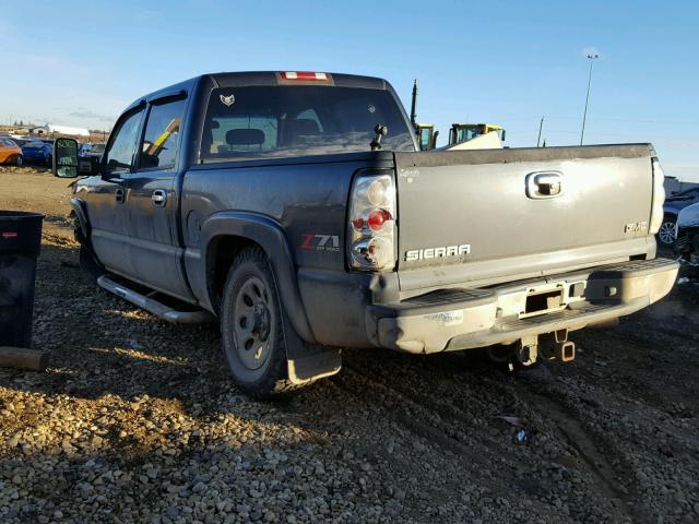 2GTEK13T941352497 - 2004 GMC NEW SIERRA GRAY photo 3