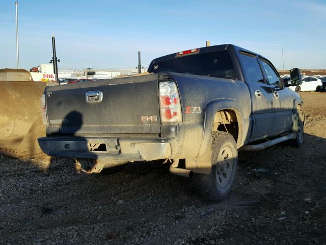 2GTEK13T941352497 - 2004 GMC NEW SIERRA GRAY photo 4