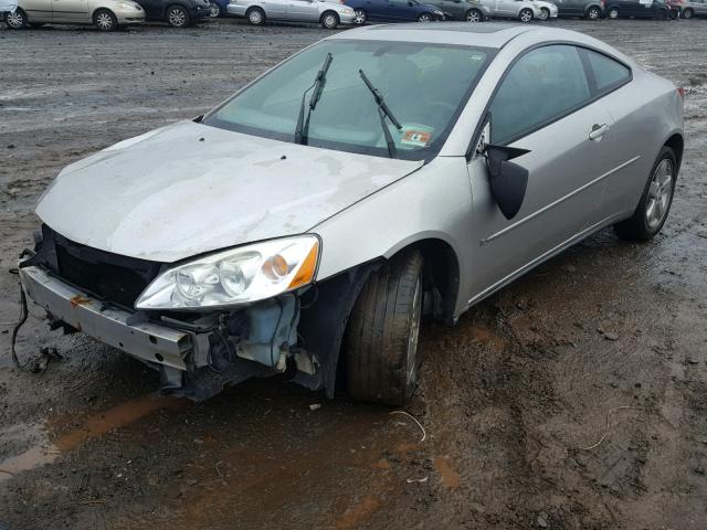 1G2ZH158664259148 - 2006 PONTIAC G6 GT SILVER photo 2