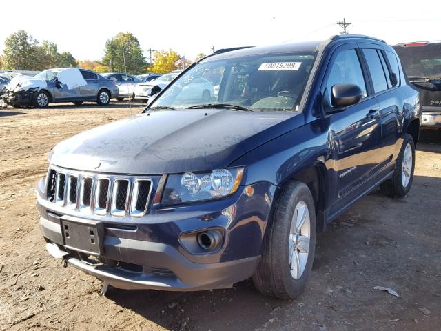 1C4NJDBB9GD518426 - 2016 JEEP COMPASS SP 蓝色 照片 2