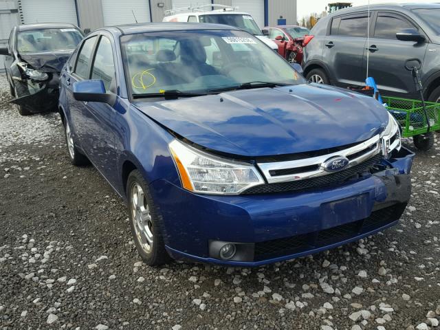 1FAHP36N89W145788 - 2009 FORD FOCUS SES BLUE photo 1