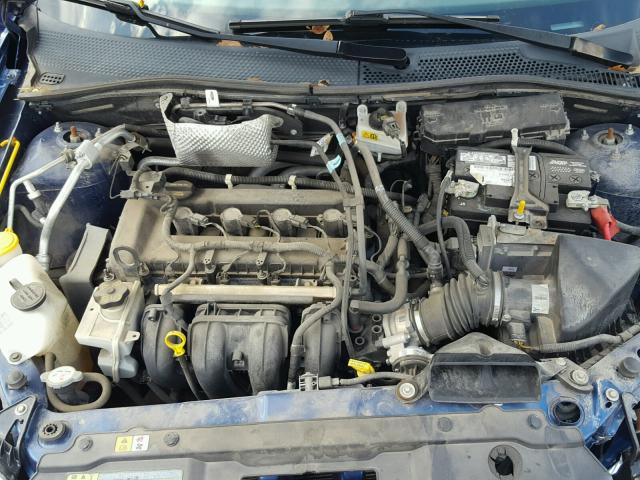 1FAHP36N89W145788 - 2009 FORD FOCUS SES BLUE photo 7