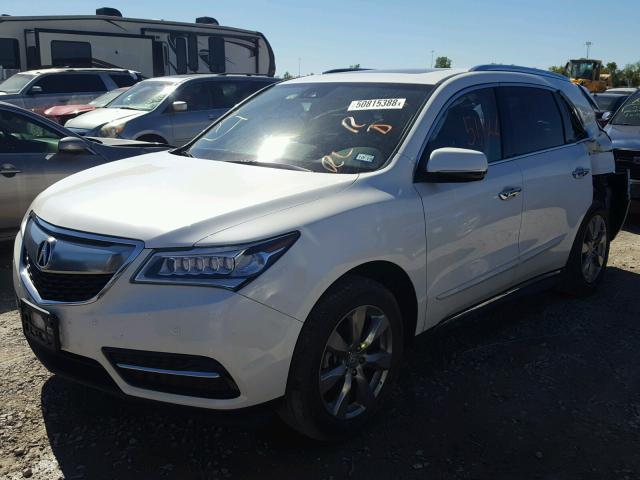 5FRYD4H9XGB033213 - 2016 ACURA MDX ADVANC 白色 照片 2