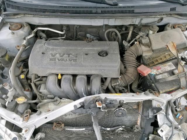 2T1BR32E86C589399 - 2006 TOYOTA COROLLA CE SILVER photo 7