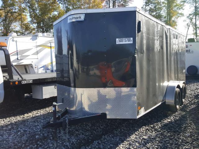 575PB1627HT356575 - 2017 HALL TRAILER BLACK photo 2