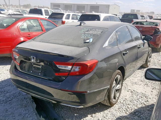 1HGCV1F46KA075668 - 2019 HONDA ACCORD EX BLACK photo 4