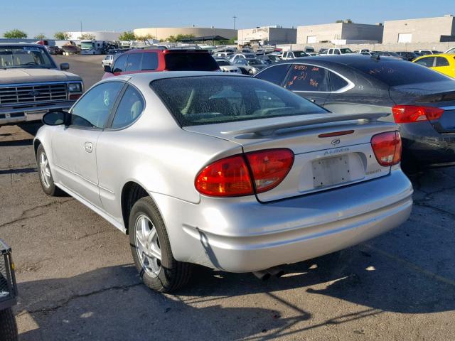 1G3NL12F74C102467 - 2004 OLDSMOBILE ALERO GL SILVER photo 3