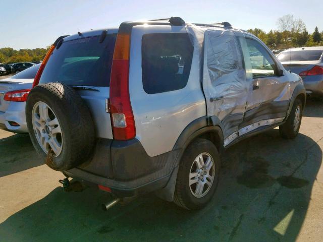 SHSRD78863U144603 - 2003 HONDA CR-V EX SILVER photo 4