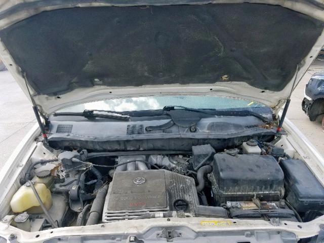 JT6GF10U7Y0050869 - 2000 LEXUS RX 300 GOLD photo 7