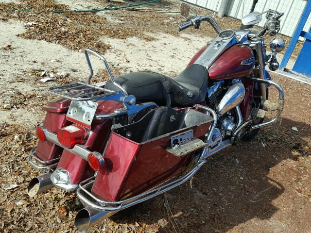 1HD1FRW1X4Y707913 - 2004 HARLEY-DAVIDSON FLHRCI BURGUNDY photo 4