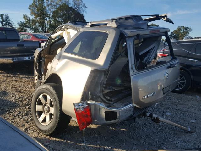 5N1AA08A26N719207 - 2006 NISSAN ARMADA SE GRAY photo 3