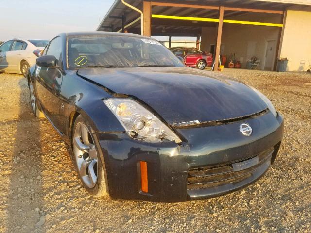 JN1BZ34E98M751871 - 2008 NISSAN 350Z COUPE BLUE photo 1