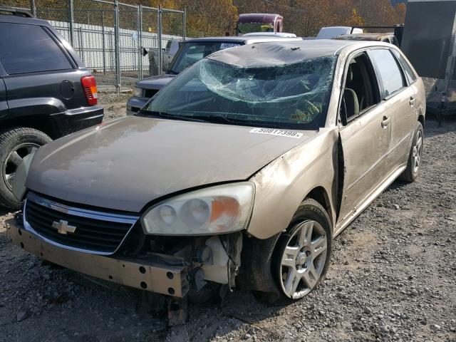 1G1ZT61856F253240 - 2006 CHEVROLET MALIBU MAX ოქროსფერი ფოტო 2