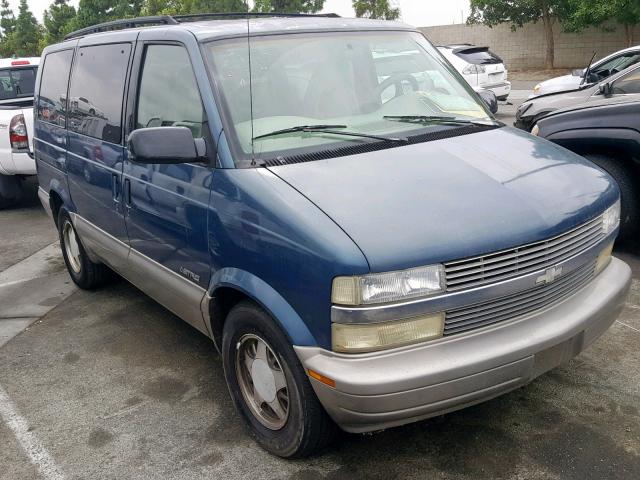 1GNDM19W21B124349 - 2001 CHEVROLET ASTRO BLUE photo 1