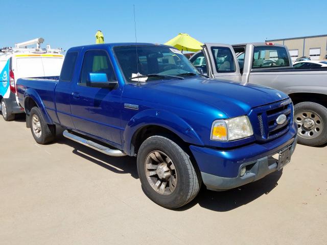 1FTYR14U47PA59601 - 2007 FORD RANGER SUP BLUE photo 1