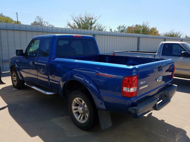 1FTYR14U47PA59601 - 2007 FORD RANGER SUP BLUE photo 3