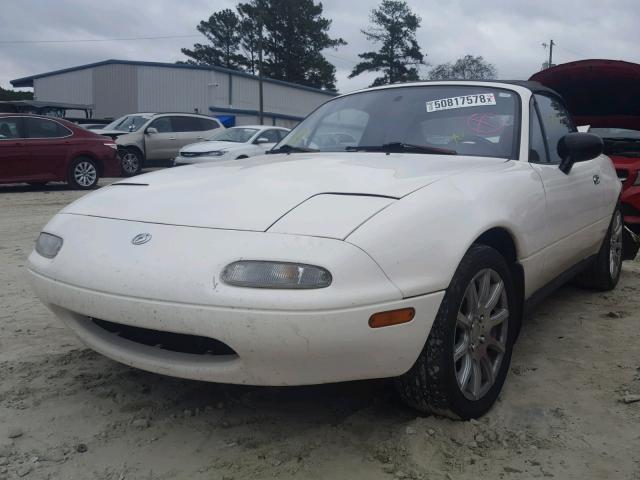 JM1NA3532T0701425 - 1996 MAZDA MX-5 MIATA WHITE photo 2