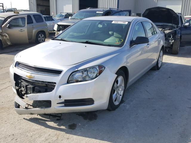 1G1ZB5E08CF281482 - 2012 CHEVROLET MALIBU LS 银色 照片 2