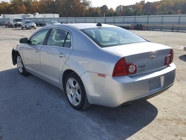 1G1ZB5E08CF281482 - 2012 CHEVROLET MALIBU LS 银色 照片 3