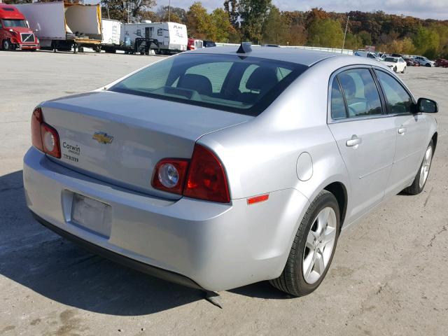 1G1ZB5E08CF281482 - 2012 CHEVROLET MALIBU LS 银色 照片 4