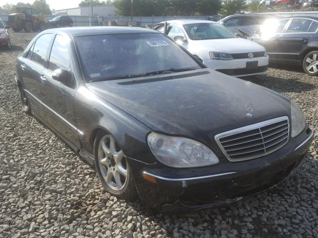 WDBNG84J14A408962 - 2004 MERCEDES-BENZ S 500 4MAT BLACK photo 1