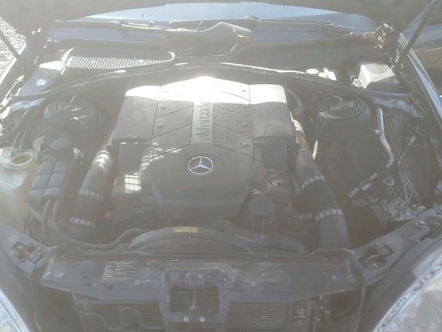 WDBNG84J14A408962 - 2004 MERCEDES-BENZ S 500 4MAT BLACK photo 7