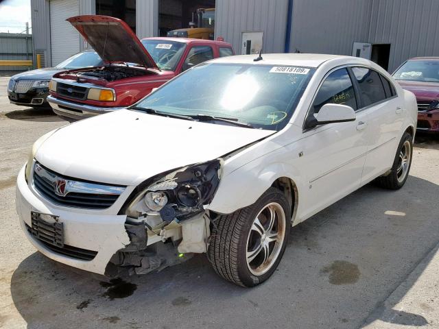 1G8ZS57N57F292083 - 2007 SATURN AURA XE WHITE photo 2