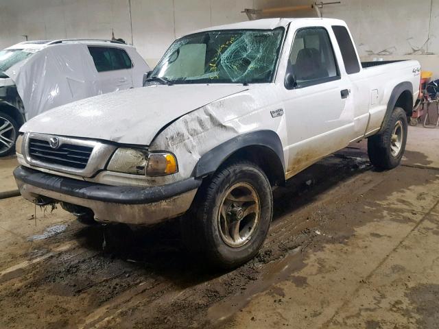 4F4ZR47E16PM04390 - 2006 MAZDA B4000 CAB WHITE photo 2