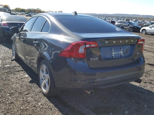 YV1612FS6D2193366 - 2013 VOLVO S60 T5 CHARCOAL photo 3