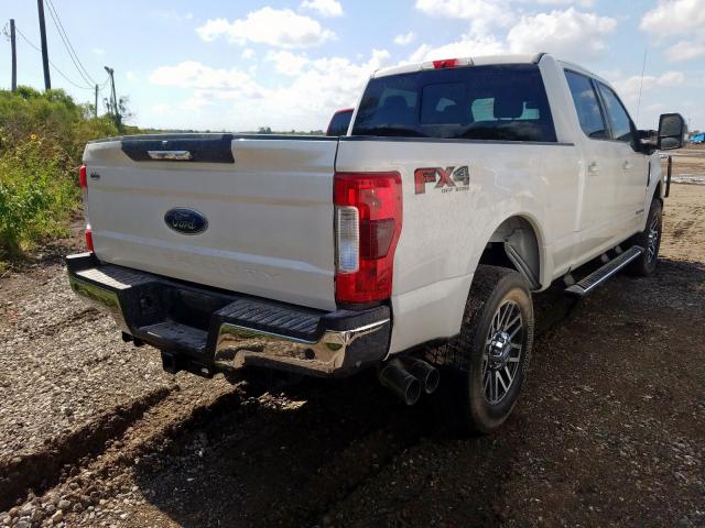 1FT7W2BT4HEE55741 - 2017 FORD F250 SUPER WHITE photo 4