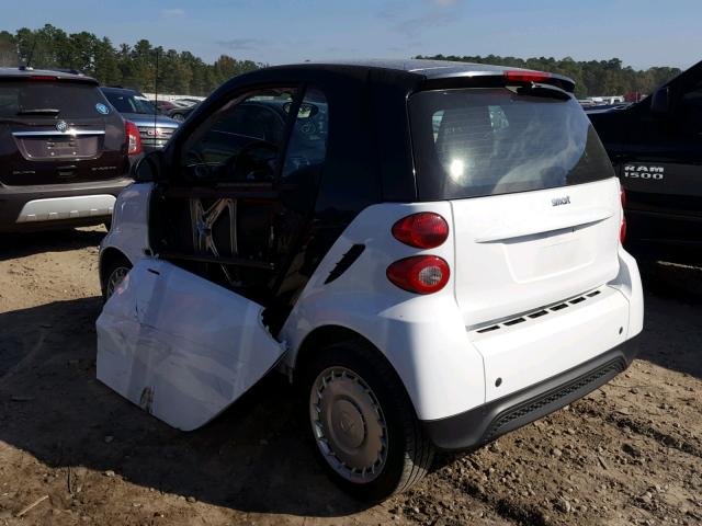 WMEEJ3BA4FK801247 - 2015 SMART FORTWO PUR WHITE photo 3