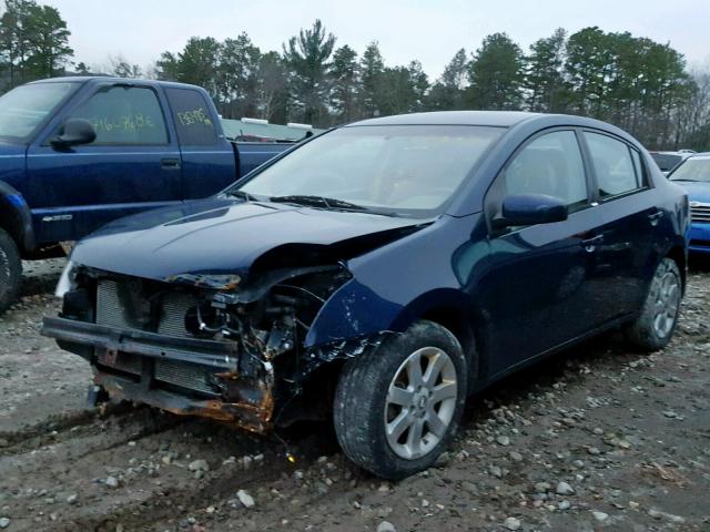 3N1AB61E87L700974 - 2007 NISSAN SENTRA 2.0 BLUE photo 2